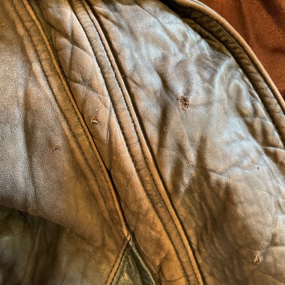 Rare Vintage FLASH Leather Jacket - Picture 5 of 7